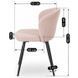 Стул MEBEL ELITE HAILEY Розовый