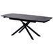 Стол раскладной PALERMO BLACK MARBLE Concepto 140(200)x90 Керамика Матовый Черный