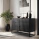 Комод MEBEL ELITE ISEO Черный