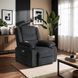 Массажное кресло реклайнер MEBEL ELITE JASPER Черный