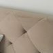 Ліжко оксамитове MEBEL ELITE QUEEN Velvet 160x200см Беж