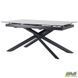 Стіл розкладний Gerald anthracite AMF 160(200)X90 glass Slate gray