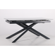 Стіл розкладний Gerald anthracite AMF 160(200)X90 glass Slate gray фотографія