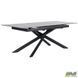Стіл розкладний Gerald anthracite AMF 160(200)X90 glass Slate gray