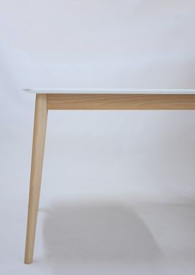 Стол раскладной EXEN II Intarsio 120(160)x80 Белый фотография