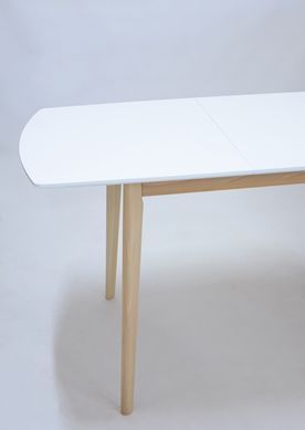 Стол раскладной EXEN II Intarsio 120(160)x80 Белый фотография
