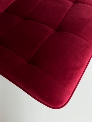 Стул CHARLIE Velvet Intarsio Бордо фотография