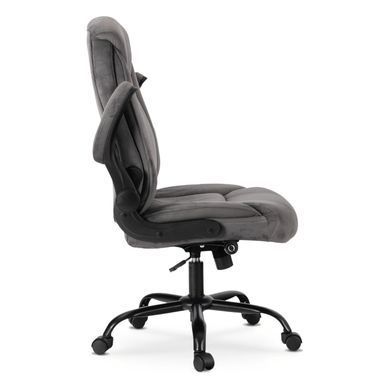 Стул офисный поворотный MEBEL ELITE COMFORT Серый фотография