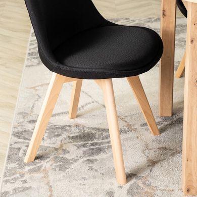 Стілець MEBEL ELITE NEVEL Чорний фотографія