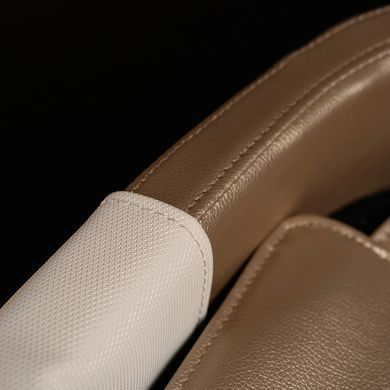 Масажне крісло MEBEL ELITE VX MAX екошкіра Бежевий фотографія