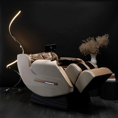 Масажне крісло MEBEL ELITE VX MAX екошкіра Бежевий фотографія
