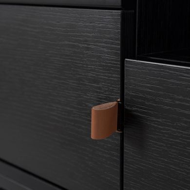 ТВ Тумба MEBEL ELITE GARDA 160 Черный фотография