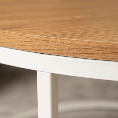 Журнальный столик ANN MAX MEBEL ELITE 80x80 Дуб фотография