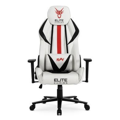 Стул офисный поворотный MEBEL ELITE FURY Белый фотография