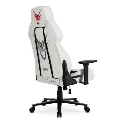 Стул офисный поворотный MEBEL ELITE FURY Белый фотография