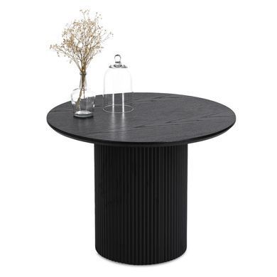 Журнальний столик EURIS MEBEL ELITE 60x60 Чорний фотографія