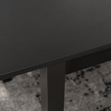 Стіл розкладний MEBEL ELITE MAX 80 (160)80см Чорний / Чорний фотографія