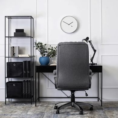 Стілець офісний обертовий MEBEL ELITE STRATO 2 Тканина Сірий фотографія