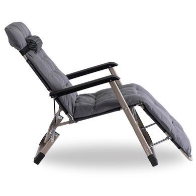 Шезлонг EDISON MEBEL ELITE Серый