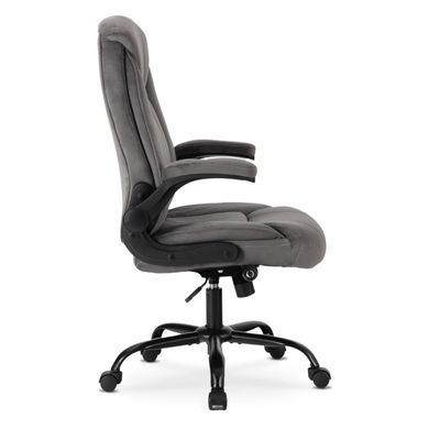 Стул офисный поворотный MEBEL ELITE COMFORT Серый фотография