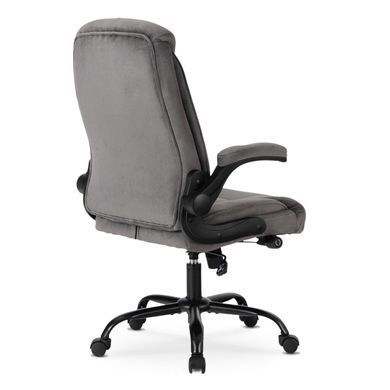 Стул офисный поворотный MEBEL ELITE COMFORT Серый фотография