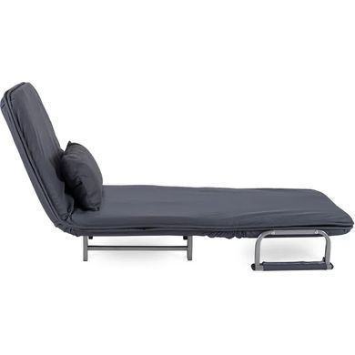 Крісло розкладне MEBEL ELITE DARK тканина Сірий фотографія