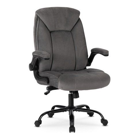 Стул офисный поворотный MEBEL ELITE COMFORT Серый фотография