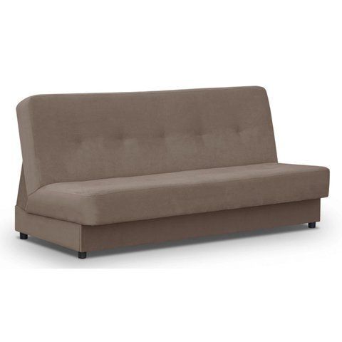 Диван розкладний MEBEL ELITE ARUBA 188 см Коричневий фотографія