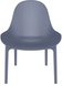 Стілець Siesta Onto Sky Lounge Dark Grey