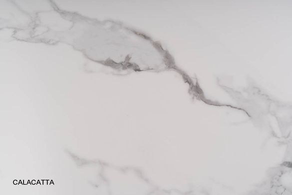 Стіл обідній ESPERO Signal 90x90 Білий Мармур / Білий фотографія