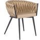 Стілець оксамитовий MEBEL ELITE EMPOLI Velvet Бежевий фотографія
