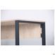 Стіл комп'ютерний Pluto AMF 138х60 Дуб Ендгрейн/Чорний графiт