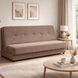 Диван розкладний MEBEL ELITE ARUBA 188 см Коричневий