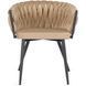 Стул бархатный MEBEL ELITE EMPOLI Velvet Бежевый