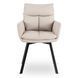 Стілець поворотний MEBEL ELITE CORTADO Velvet Беж
