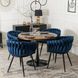 Стул бархатный MEBEL ELITE ELENA Velvet Синий
