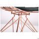 Крісло Ibis rose gold AMF Темно Зелений / Золото