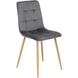 Стул бархатный MEBEL ELITE FREDY Velvet, Серый