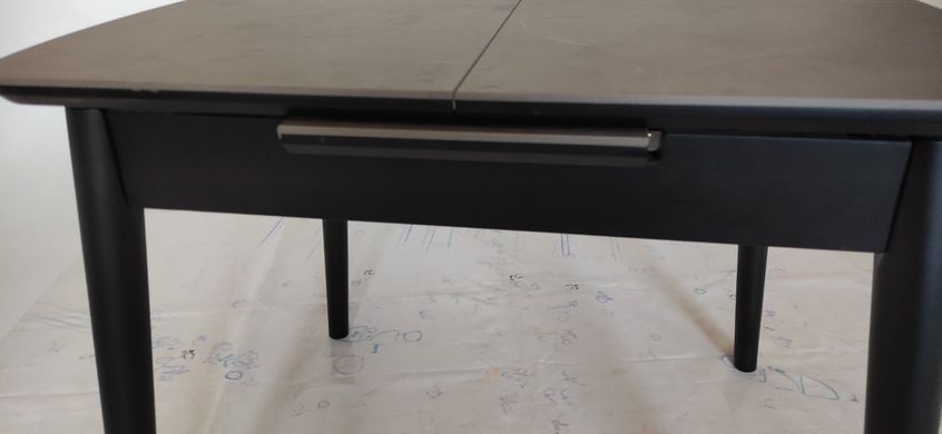 Стіл розкладний TM-87-1 VETRO 90(120)x75 Айс Грей фотографія