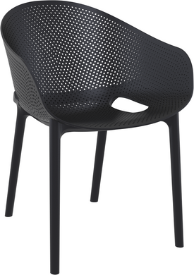 Комплект 2 стула Siesta Onto Sky Pro + Стол Siesta Ocean Side Table - Dark Grey
