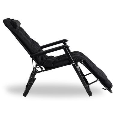 Шезлонг EDISON MEBEL ELITE Черный