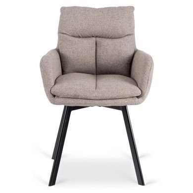 Стілець поворотний MEBEL ELITE CORTADO Velvet Коричневий фотографія