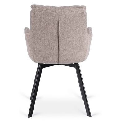 Стілець поворотний MEBEL ELITE CORTADO Velvet Коричневий фотографія