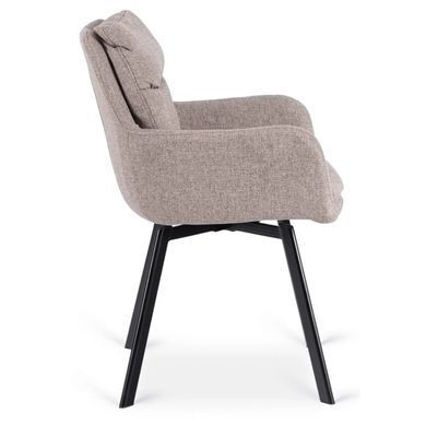 Стілець поворотний MEBEL ELITE CORTADO Velvet Коричневий фотографія