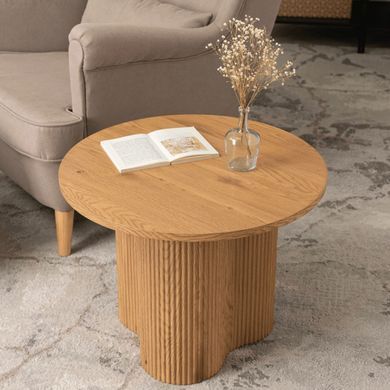 Журнальний столик ARION MEBEL ELITE 60x60 Дуб фотографія