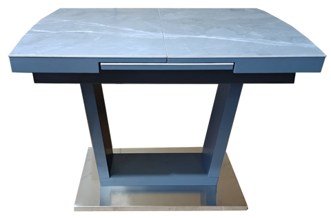 Стіл Розкладний DT 8073 SMALL DAOSUN 100(140)x70 Кераміка Сірий фотографія