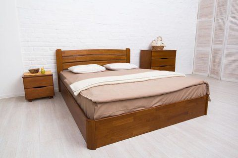 Кровать София Микс Мебель 160-200 Светлый Орех фотография