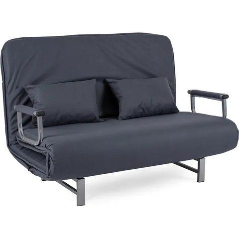 Диван розкладний MEBEL ELITE DARK 2 тканина Сірий фотографія
