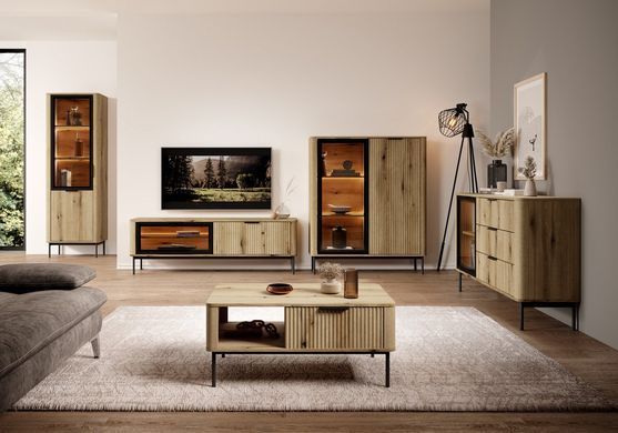 Стіл журнальний Perfect Home Вілсон / Wilson 2S/97 Дуб евок фотографія