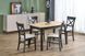 Раскладной стол BARRIL Halmar 130(170)x80 Дуб артисан /Черный